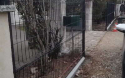 Réalisation d’une clôture