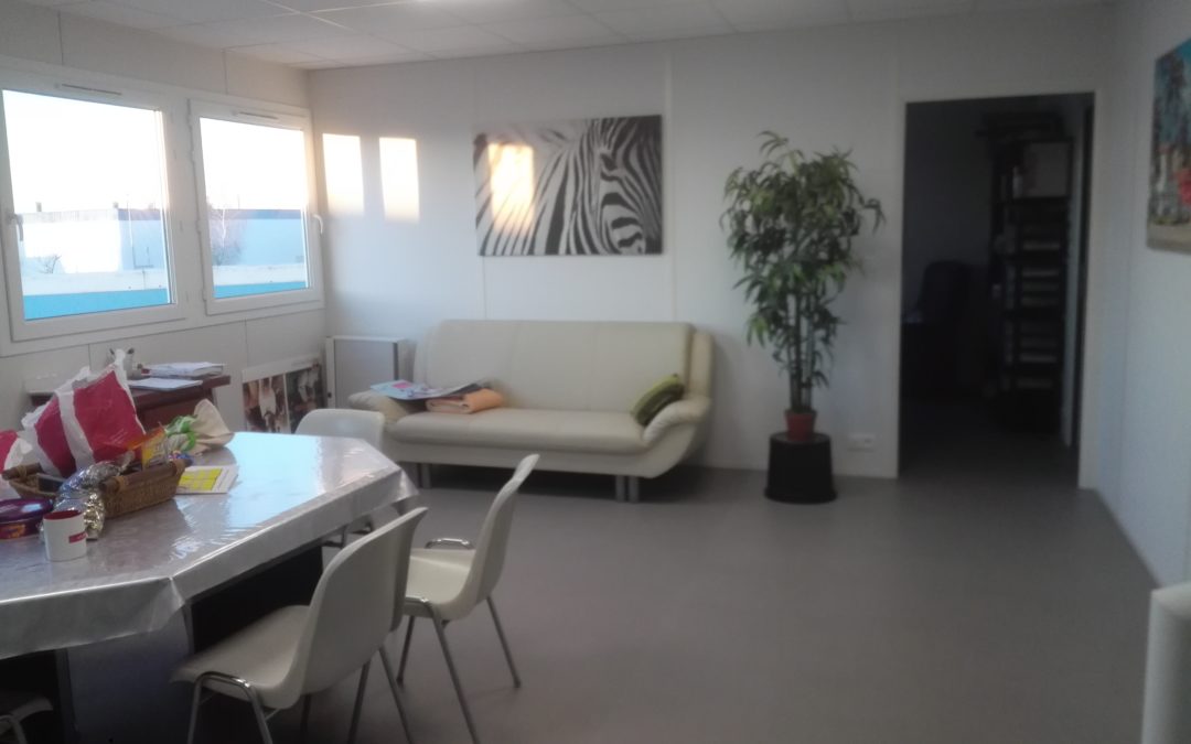 Aménagement étage en salle détente
