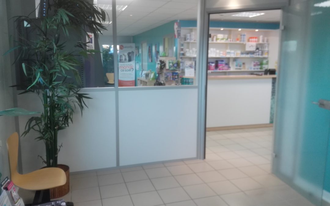 Cloisonnement d’une salle d’attente