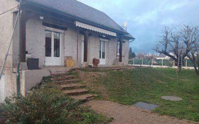 Création d’une terrasse